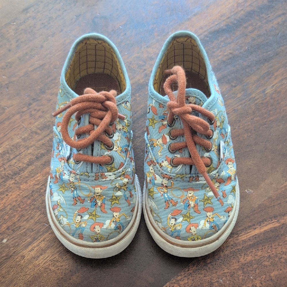 Vans Disney Pixar Toy Story Sneakers Size 8 (Toddler)